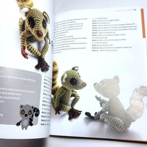 Zoomigurumi: 15 Cute Amigurumi Patterns Baby Knitting and Afghan Books Lot of 3 - Picture 10 of 16